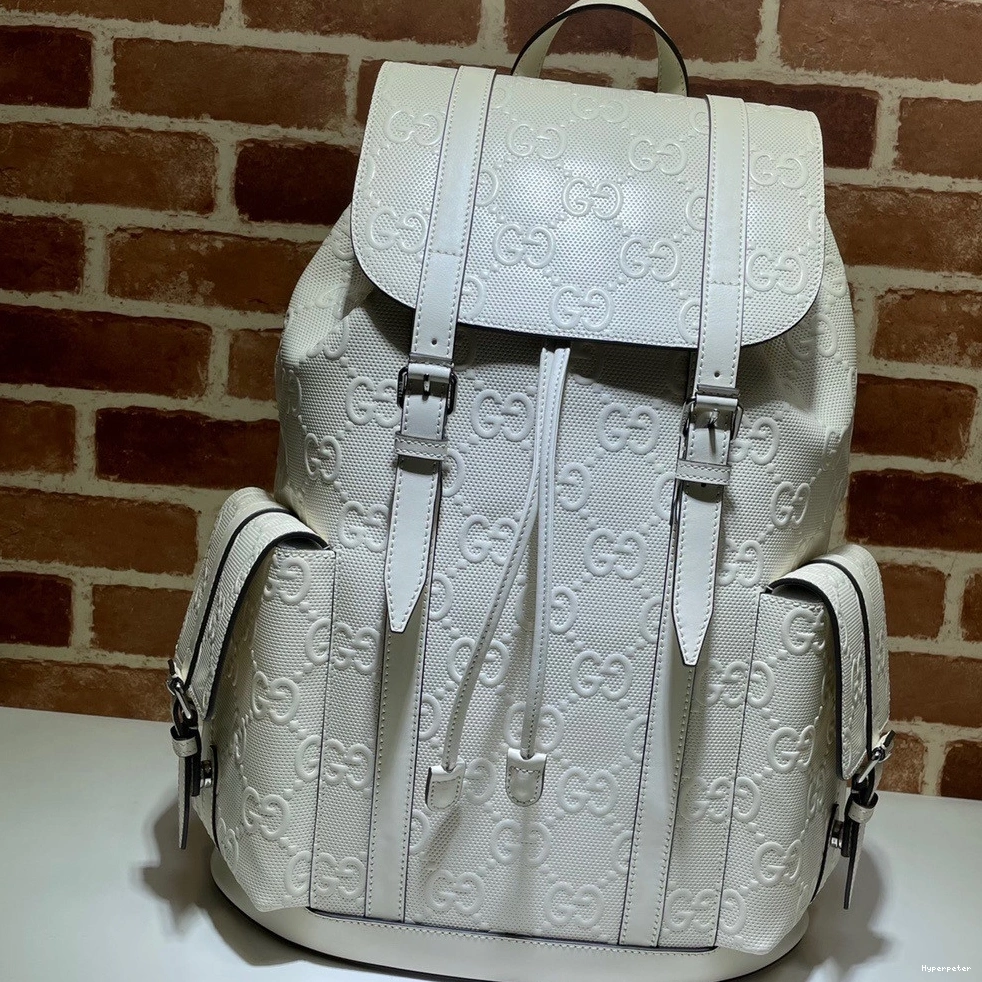 Hyper Peter GUCCI embossed GG backpack 0725